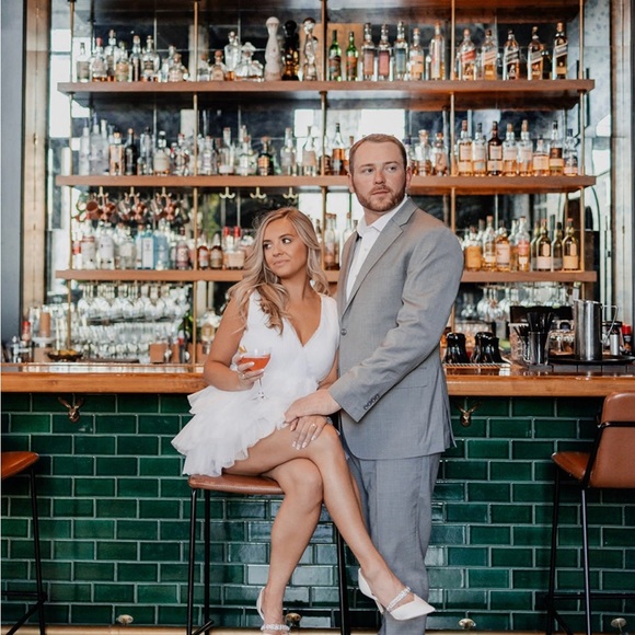 White lulus dress - Picture 5 of 9